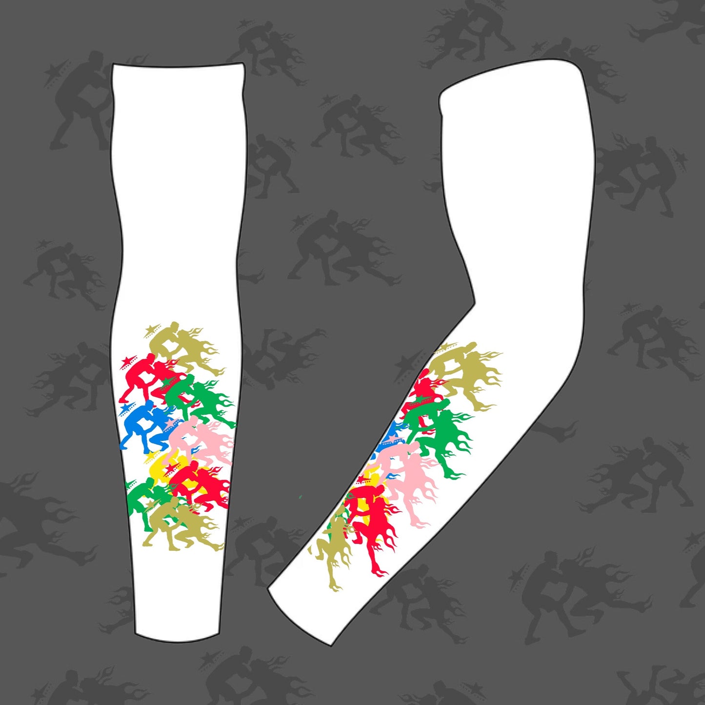 CG HEARTS LEG SLEEVE